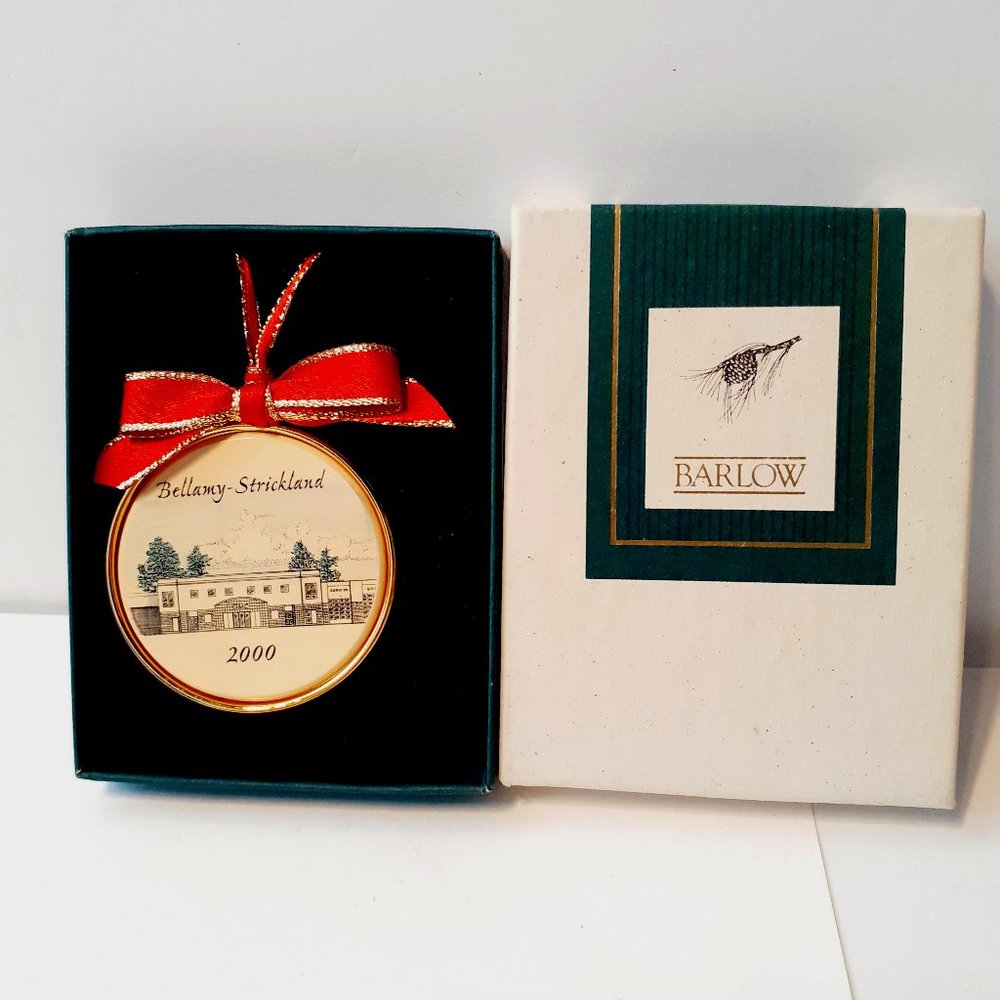 Bellamy Strickland 2000 Ornament by Barlow in box